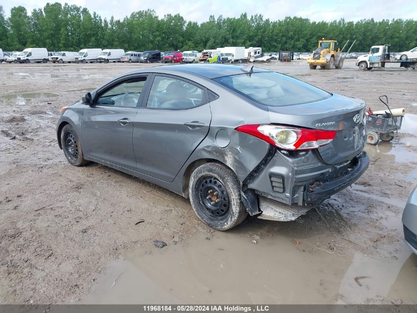 2013 Hyundai Elantra VIN: 5NPDH4AE2DH395397 Lot: 11968184