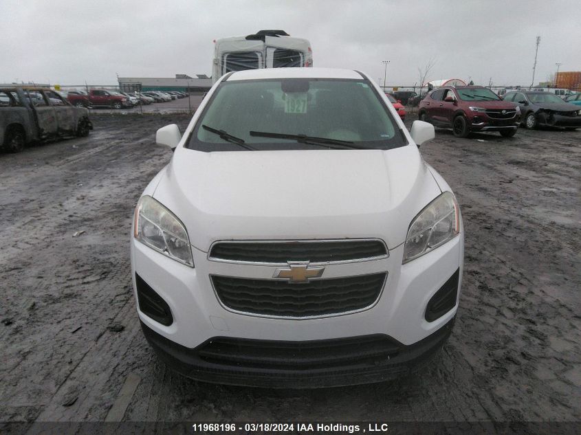 2015 Chevrolet Trax VIN: 3GNCJKSB5FL192765 Lot: 11968196