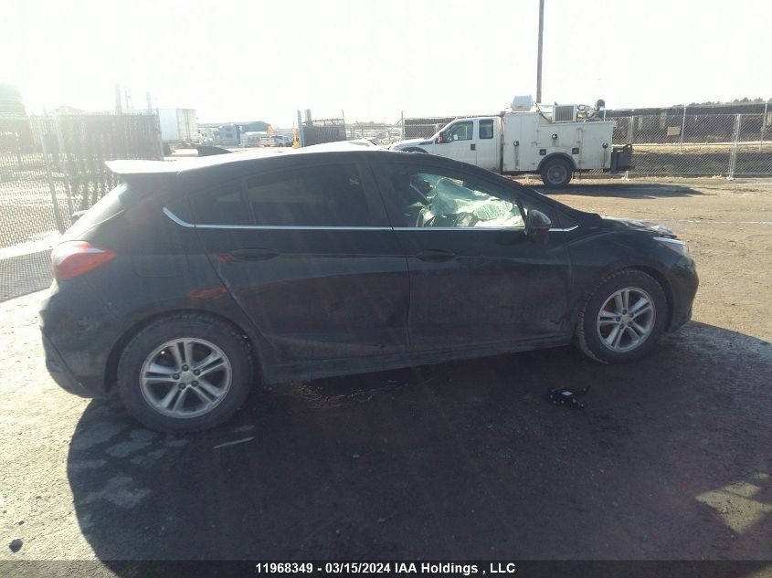 2017 Chevrolet Cruze Lt VIN: 3G1BD6SM3HS587534 Lot: 11968349