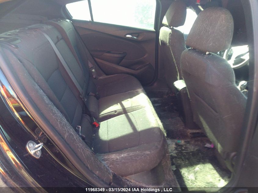 2017 Chevrolet Cruze Lt VIN: 3G1BD6SM3HS587534 Lot: 11968349