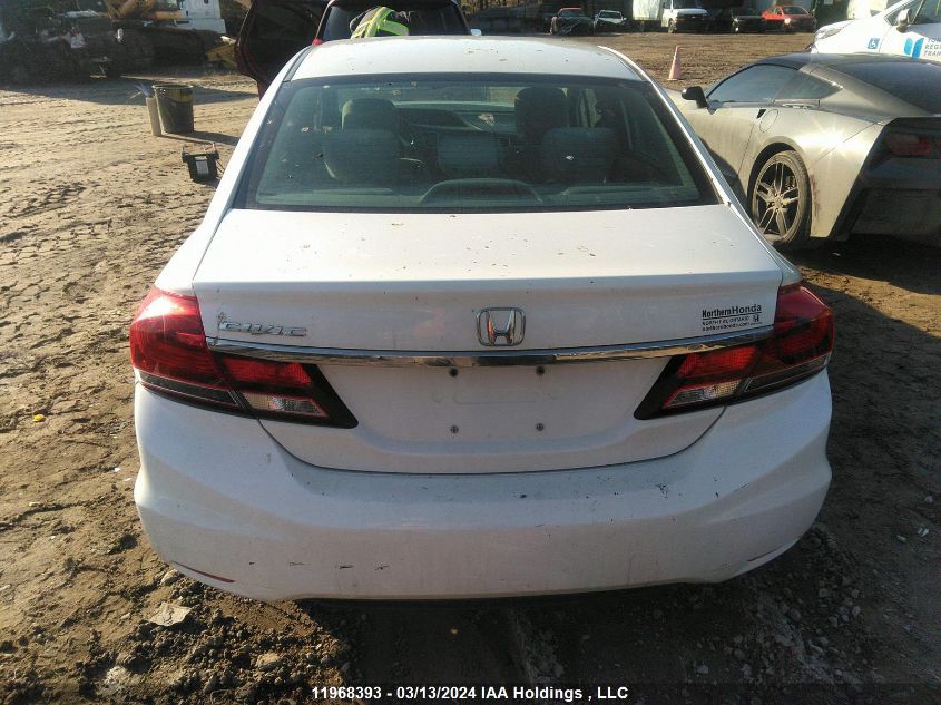 2013 Honda Civic Sdn VIN: 2HGFB2F43DH029862 Lot: 11968393