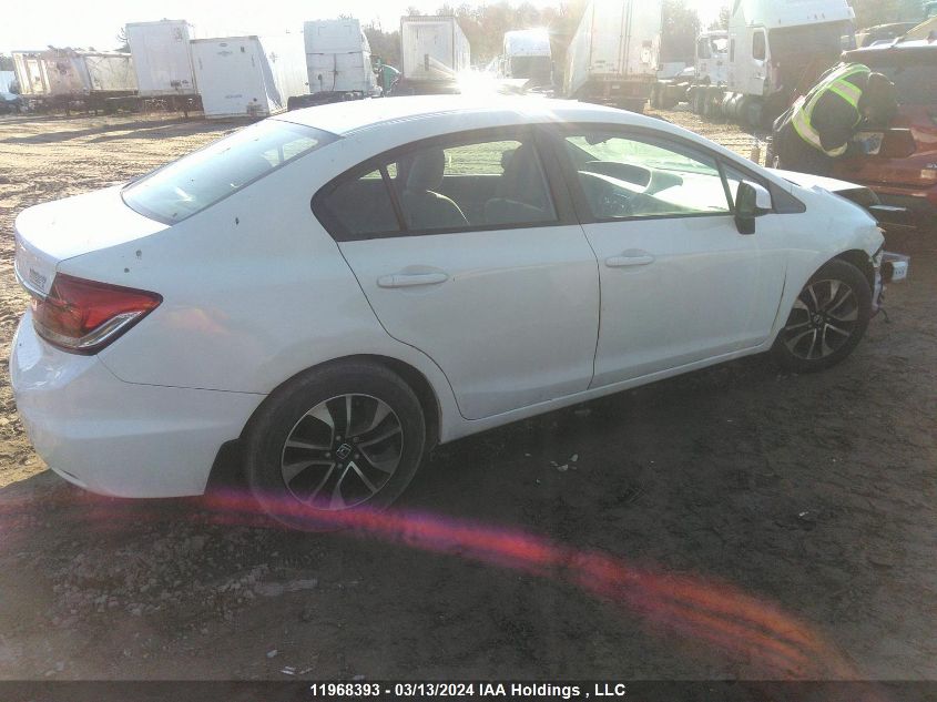 2013 Honda Civic Sdn VIN: 2HGFB2F43DH029862 Lot: 11968393