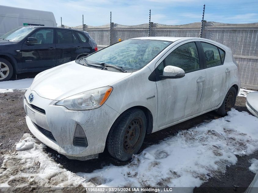 2012 Toyota Prius VIN: JTDKDTB3XC1001080 Lot: 50614144