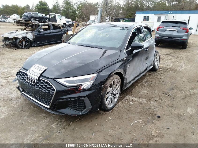 2022 Audi A3 Sedan VIN: WAULUCGY3NA032275 Lot: 11968415