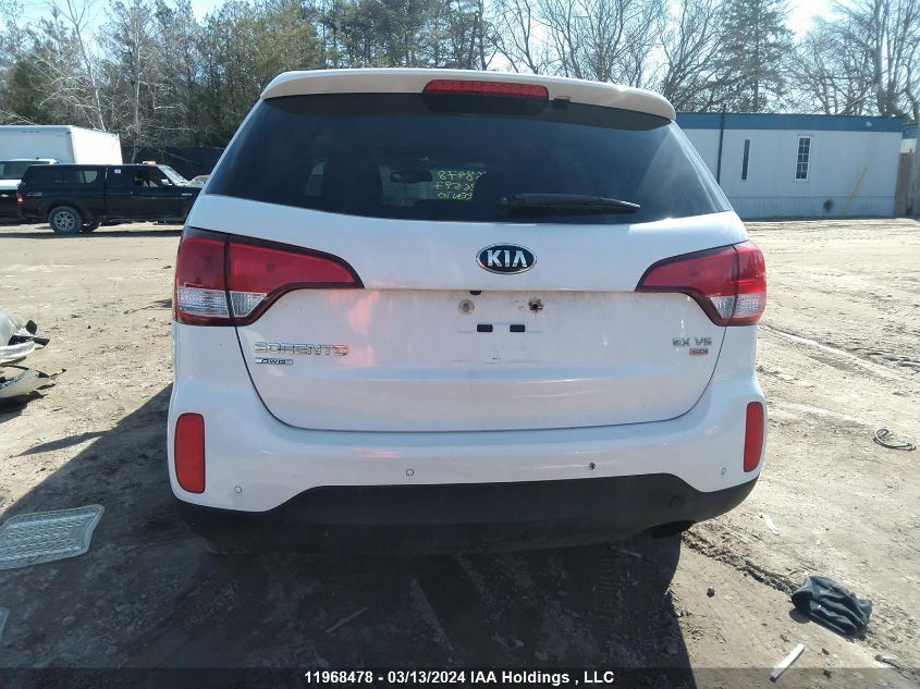 2014 Kia Sorento VIN: 5XYKUDA72EG526597 Lot: 11968478