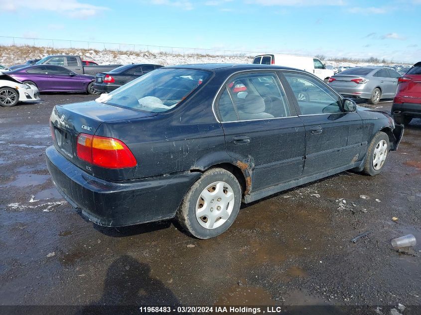 2000 Honda Civic VIN: 2HGEJ6686YH927970 Lot: 11968483