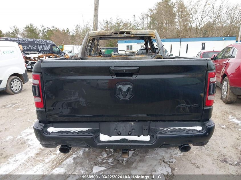 2019 Ram 1500 Sport VIN: 1C6SRFTT8KN703544 Lot: 11968509