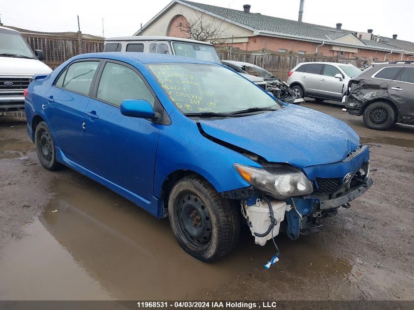 2009 Toyota Corolla S/Le/Xle VIN: 2T1BU40E99C088775 Lot: 11968531