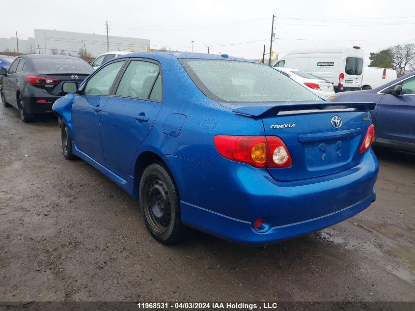 2009 Toyota Corolla S/Le/Xle VIN: 2T1BU40E99C088775 Lot: 11968531