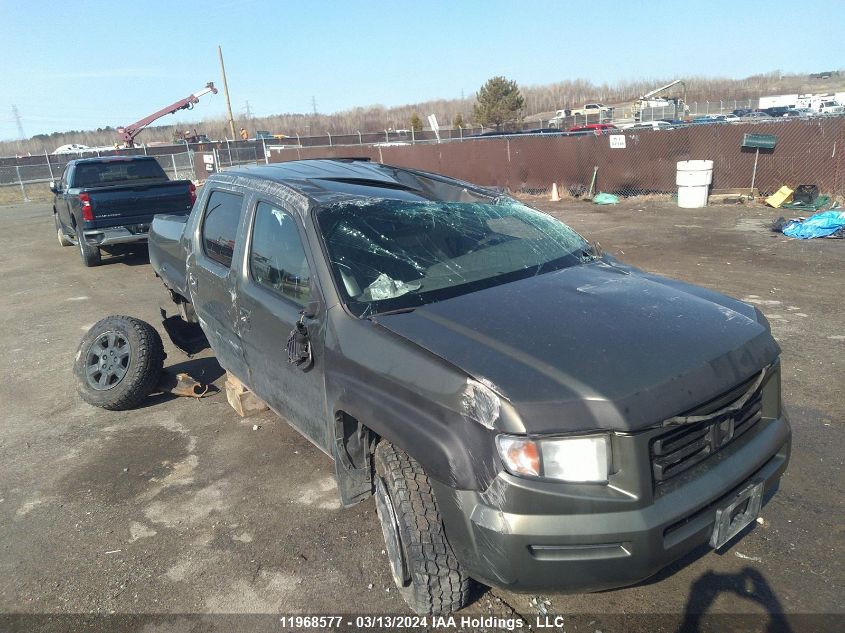 2006 Honda Ridgeline Rtl VIN: 2HJYK16576H002057 Lot: 11968577