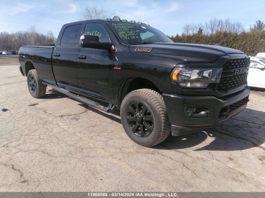 2022 Ram 2500 Big Horn VIN: 3C6UR5JL9NG162569 Lot: 11968588