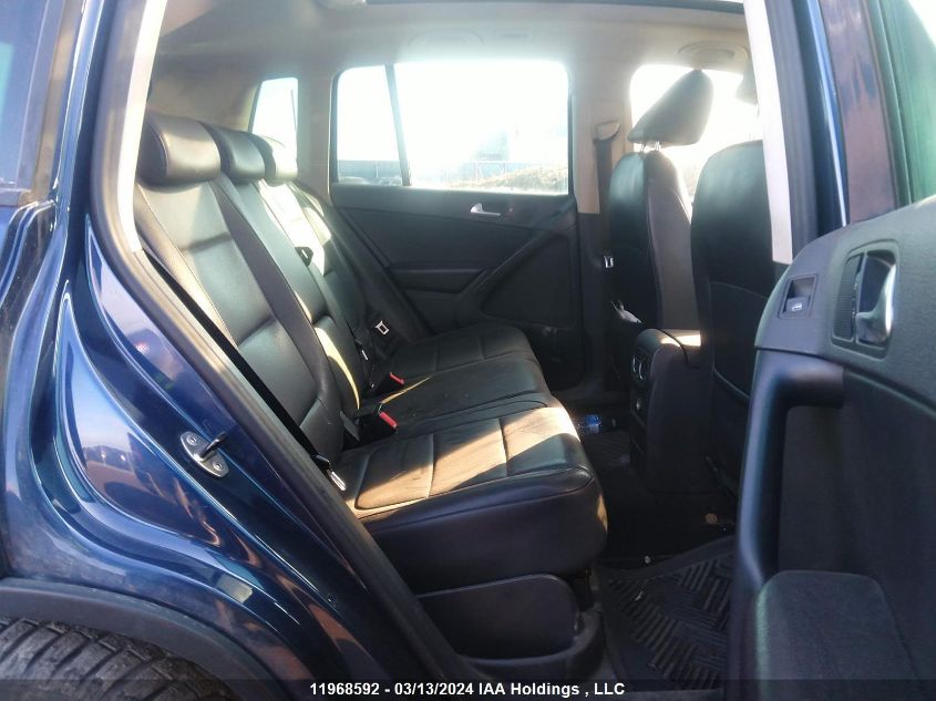 2011 Volkswagen Tiguan S/Se/Sel VIN: WVGBV7AX7BW532176 Lot: 11968592