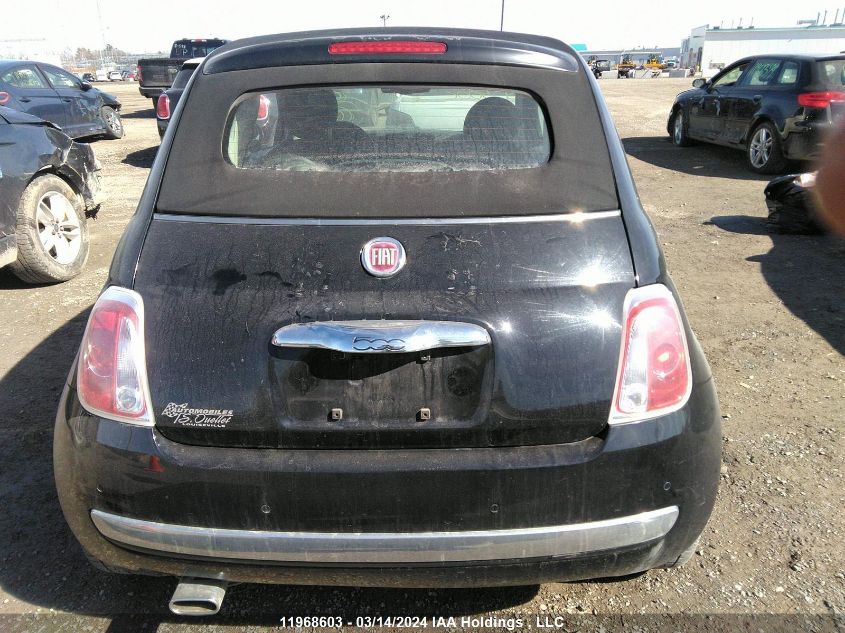 2014 Fiat 500C Lounge VIN: 3C3CFFER6ET249214 Lot: 11968603