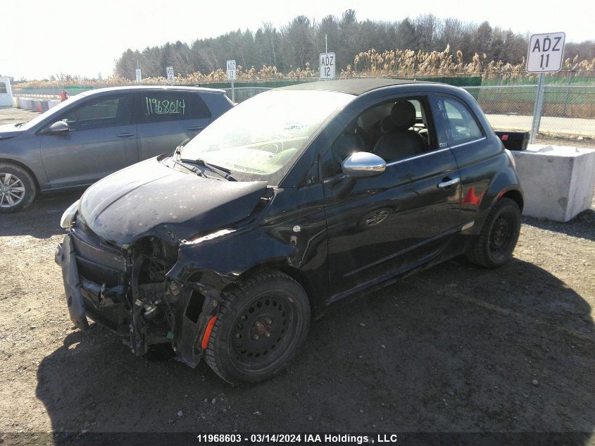 2014 Fiat 500C Lounge VIN: 3C3CFFER6ET249214 Lot: 11968603