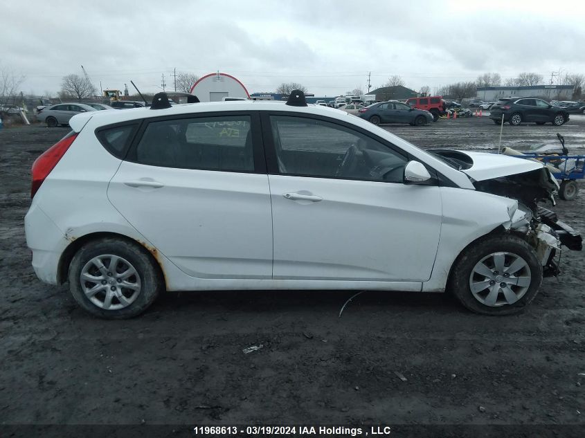 2015 Hyundai Accent Gls/Se VIN: KMHCU5AE6FU198153 Lot: 11968613