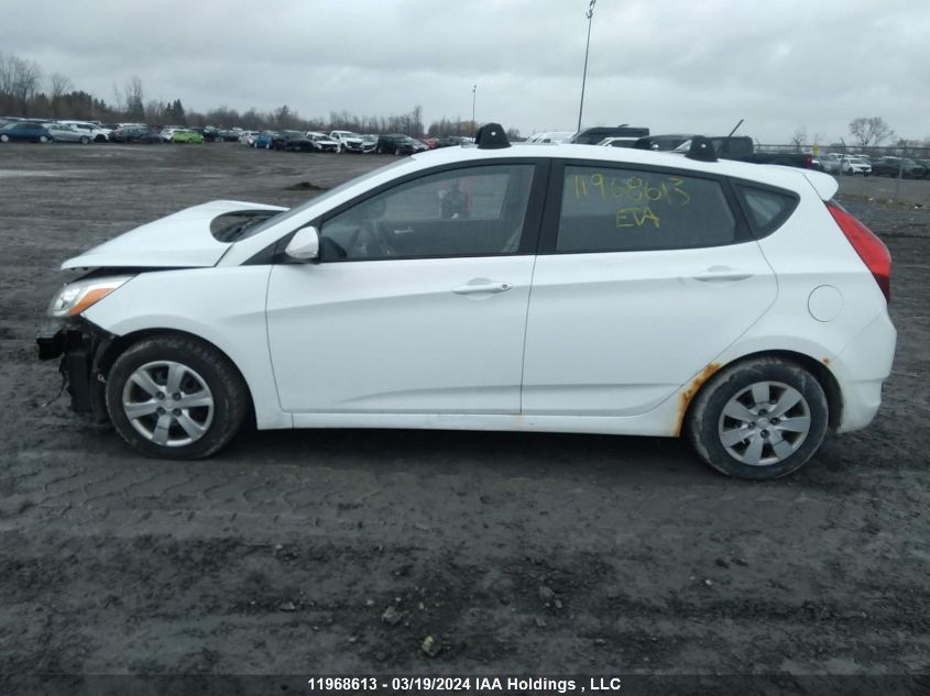 2015 Hyundai Accent Gls/Se VIN: KMHCU5AE6FU198153 Lot: 11968613