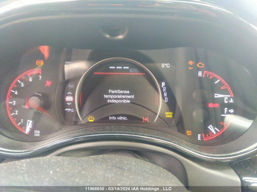 2022 Dodge Durango R/T VIN: 1C4SDJCT5NC223505 Lot: 11968650