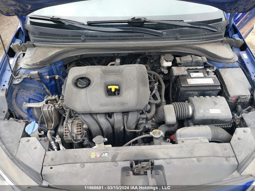 2019 Hyundai Elantra VIN: KMHD84LF6KU807681 Lot: 11968681