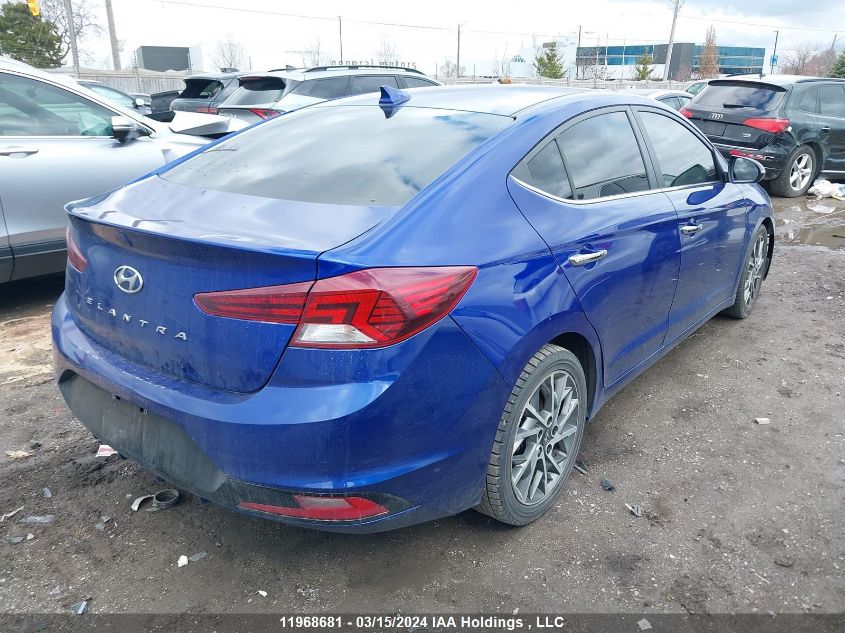 2019 Hyundai Elantra VIN: KMHD84LF6KU807681 Lot: 49246694