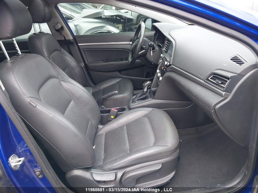 2019 Hyundai Elantra VIN: KMHD84LF6KU807681 Lot: 11968681