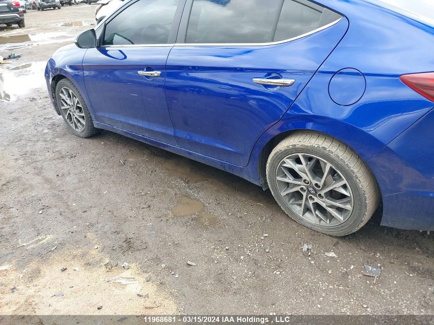 2019 Hyundai Elantra VIN: KMHD84LF6KU807681 Lot: 11968681