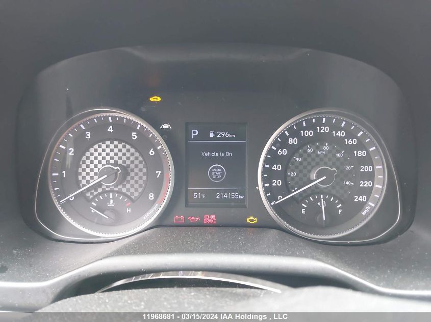 2019 Hyundai Elantra VIN: KMHD84LF6KU807681 Lot: 11968681