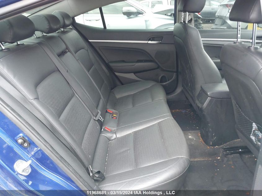 2019 Hyundai Elantra VIN: KMHD84LF6KU807681 Lot: 11968681