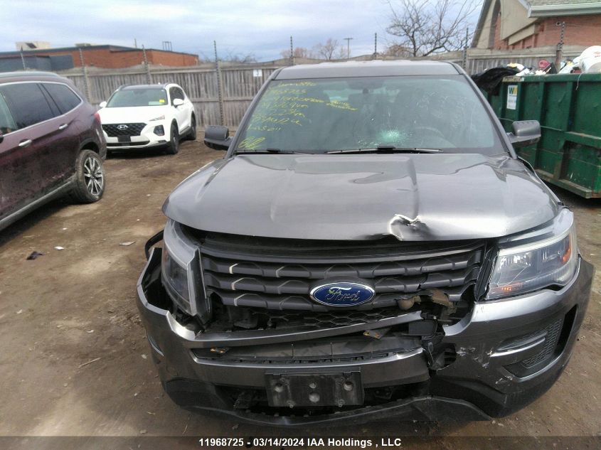 2019 Ford Explorer Police Interceptor VIN: 1FM5K8AR8KGA93769 Lot: 11968725