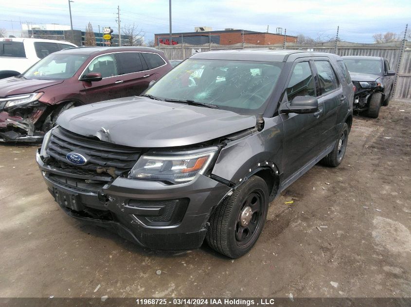 2019 Ford Explorer Police Interceptor VIN: 1FM5K8AR8KGA93769 Lot: 11968725