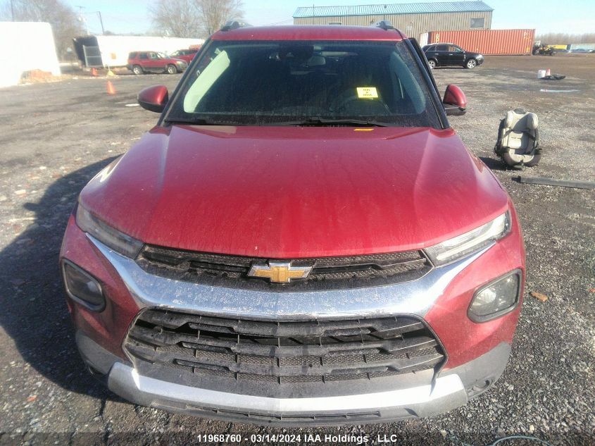 2021 Chevrolet Trailblazer Lt VIN: KL79MRSL9MB081451 Lot: 11968760