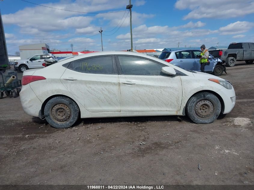 2012 Hyundai Elantra Gls VIN: 5NPDH4AE0CH073646 Lot: 11968811