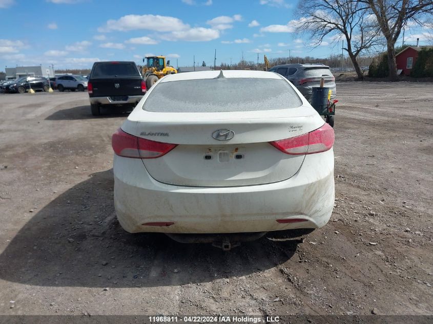 2012 Hyundai Elantra Gls VIN: 5NPDH4AE0CH073646 Lot: 11968811