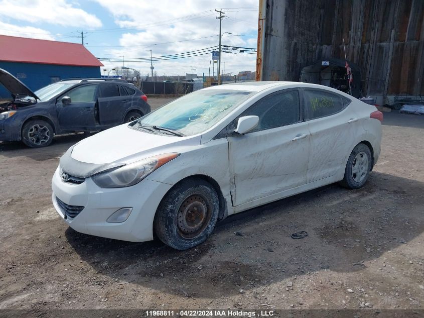 2012 Hyundai Elantra Gls VIN: 5NPDH4AE0CH073646 Lot: 11968811