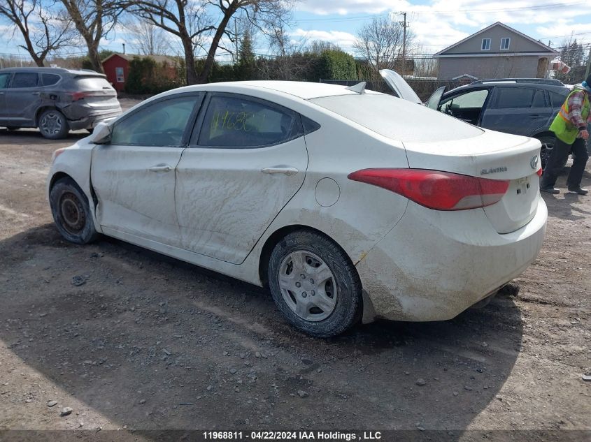 2012 Hyundai Elantra Gls VIN: 5NPDH4AE0CH073646 Lot: 11968811