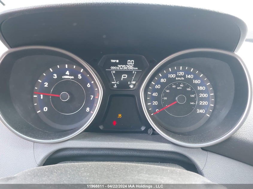 2012 Hyundai Elantra Gls VIN: 5NPDH4AE0CH073646 Lot: 11968811