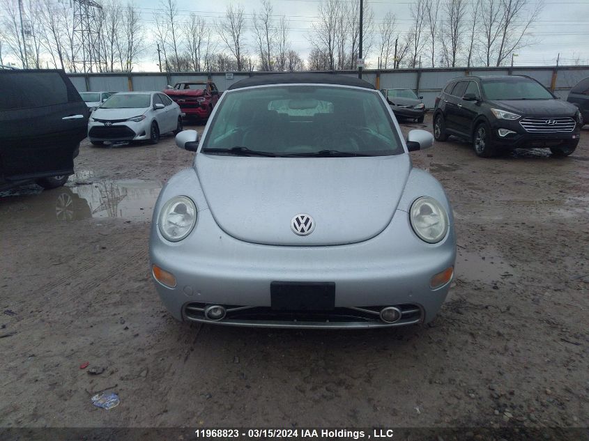 2003 Volkswagen New Beetle Gls VIN: 3VWCK21Y43M306382 Lot: 11968823