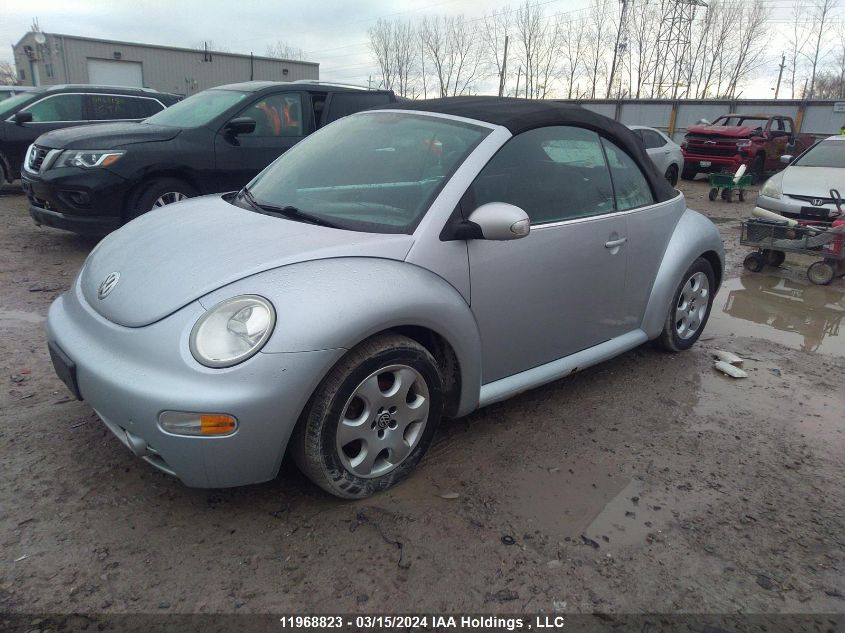 2003 Volkswagen New Beetle Gls VIN: 3VWCK21Y43M306382 Lot: 11968823