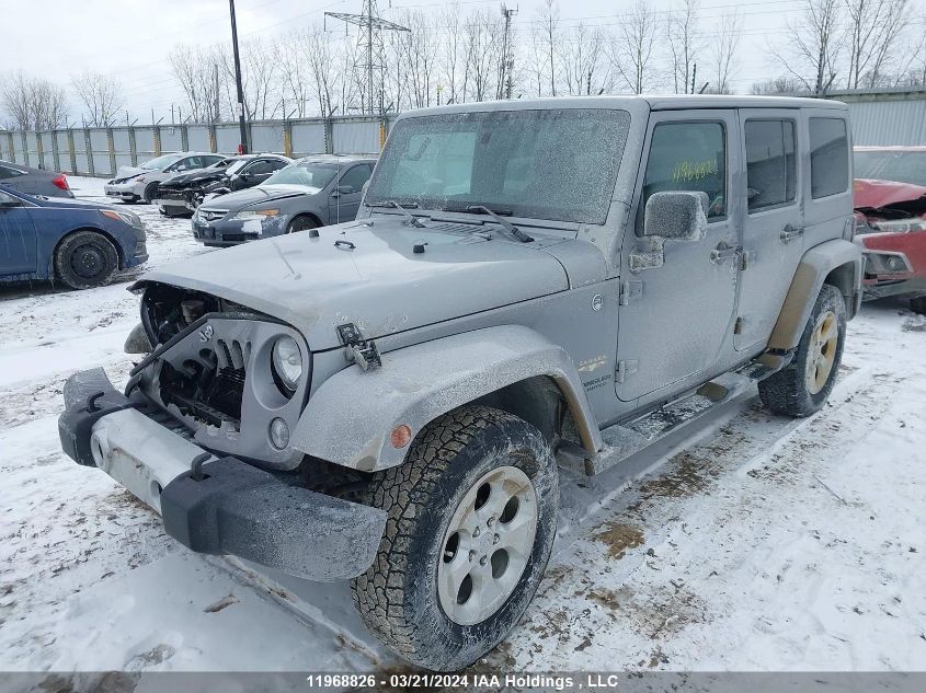2014 Jeep Wrangler Unlimited Sahara VIN: 1C4BJWEG7EL244250 Lot: 11968826