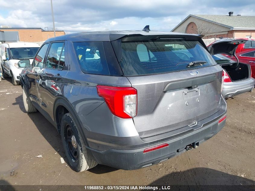 2020 Ford Explorer Police Interceptor VIN: 1FM5K8AB5LGB37201 Lot: 11968852