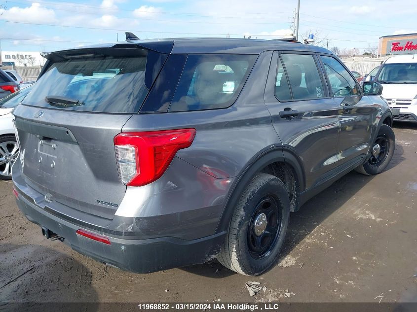 2020 Ford Explorer Police Interceptor VIN: 1FM5K8AB5LGB37201 Lot: 11968852