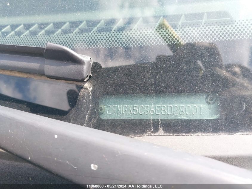 2014 Ford Flex VIN: 2FMGK5C86EBD28001 Lot: 11968860