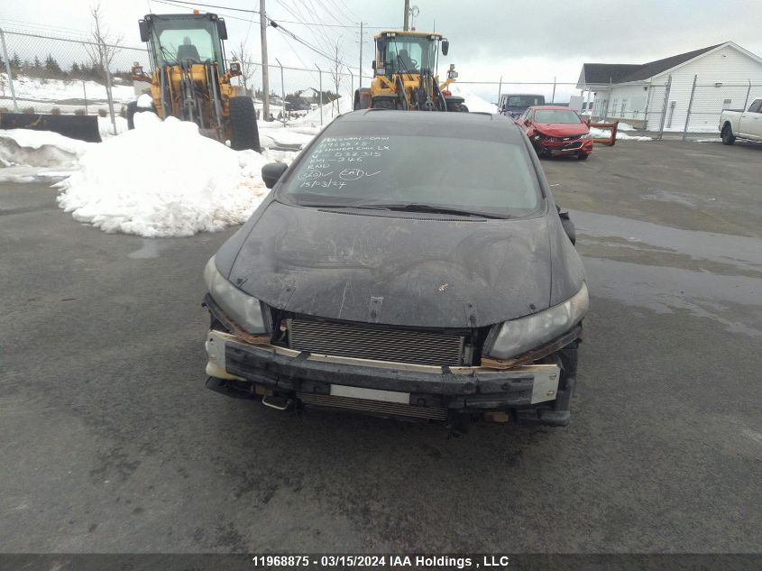 2014 Honda Civic Lx VIN: 2HGFB2E56EH032315 Lot: 11968875