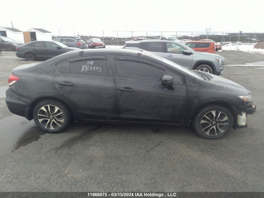 2014 Honda Civic Lx VIN: 2HGFB2E56EH032315 Lot: 11968875