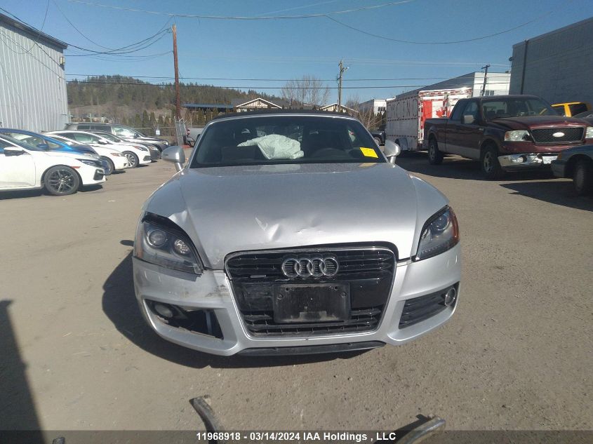 2011 Audi Tt Premium VIN: TRUSFAFK9B1025312 Lot: 11968918