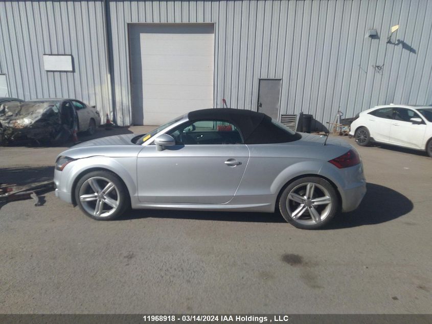 2011 Audi Tt Premium VIN: TRUSFAFK9B1025312 Lot: 11968918