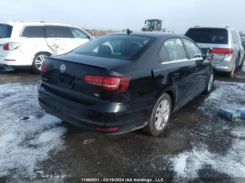 2017 Volkswagen Jetta Sedan VIN: 3VWDB7AJ1HM288791 Lot: 11968951