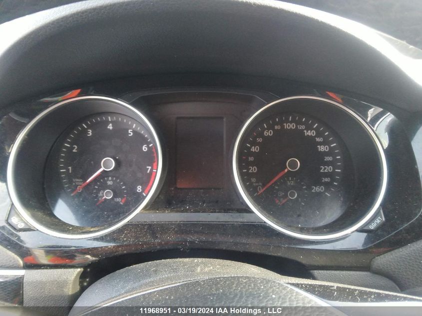 2017 Volkswagen Jetta Sedan VIN: 3VWDB7AJ1HM288791 Lot: 11968951