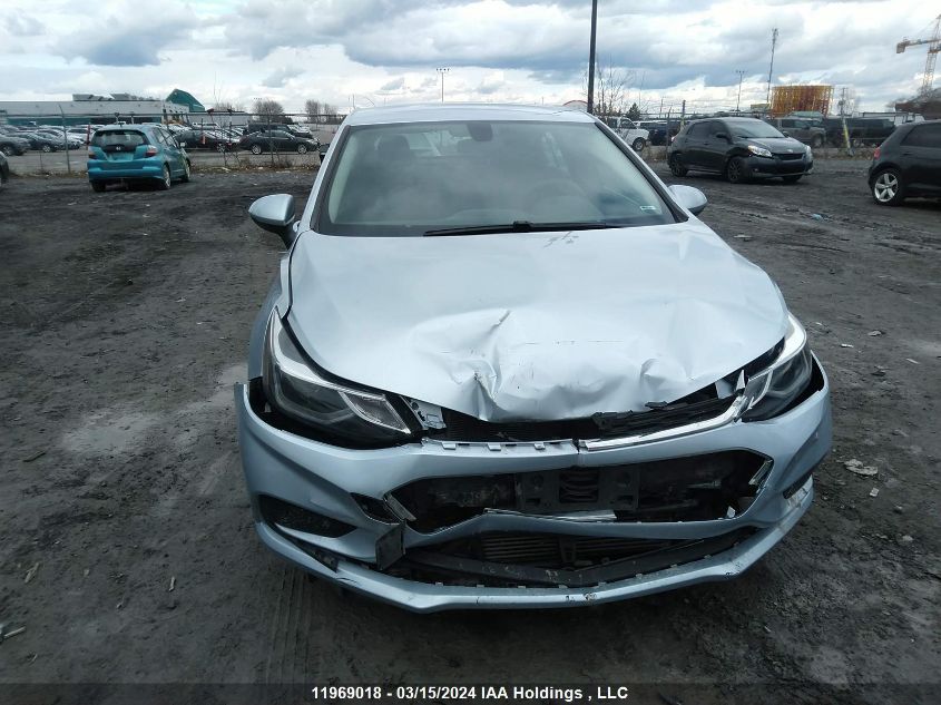 2018 Chevrolet Cruze Lt VIN: 3G1BE6SM8JS590819 Lot: 39238135