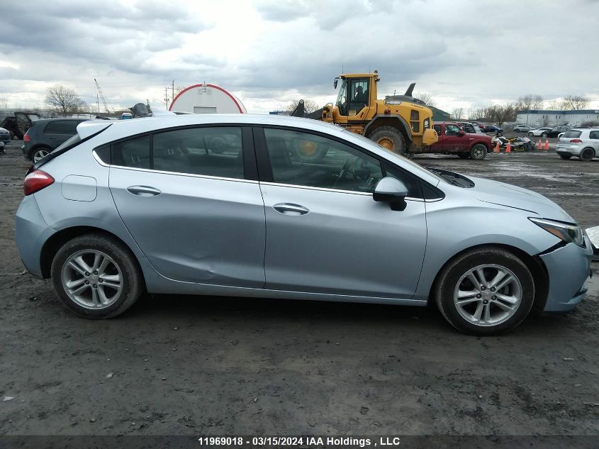 2018 Chevrolet Cruze Lt VIN: 3G1BE6SM8JS590819 Lot: 39238135