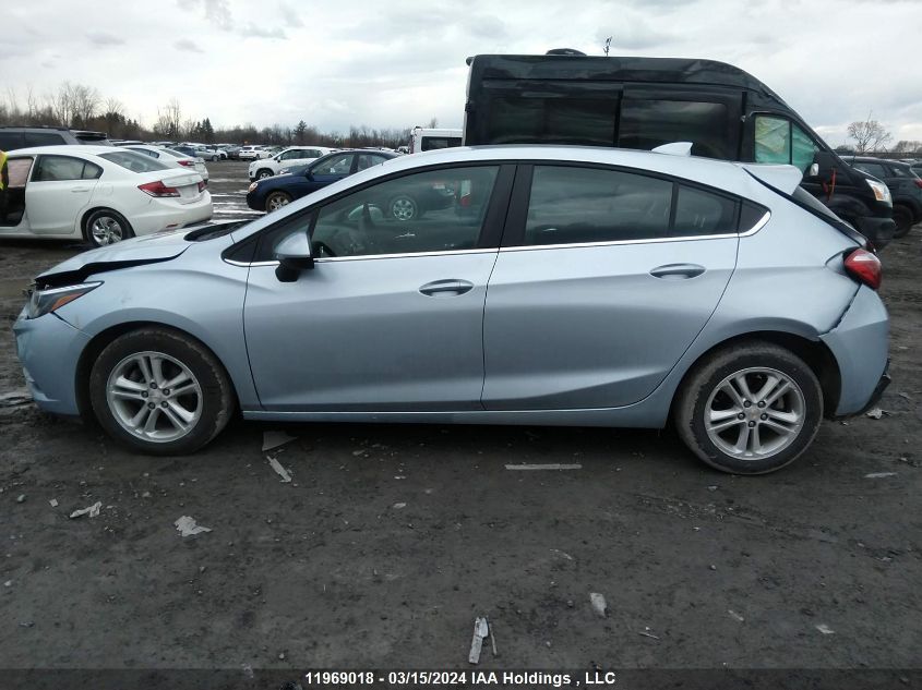 2018 Chevrolet Cruze Lt VIN: 3G1BE6SM8JS590819 Lot: 39238135